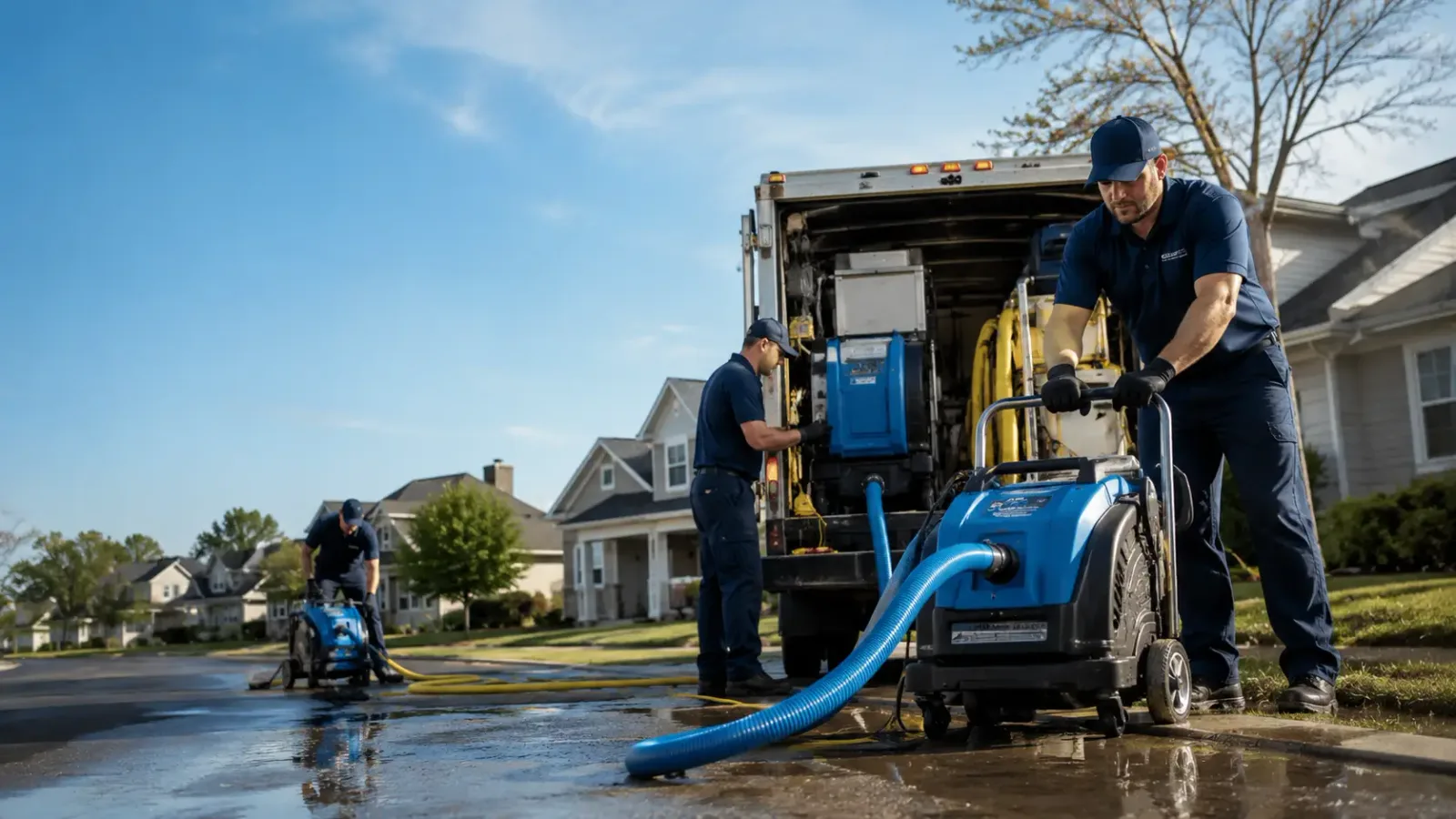 Flood Damage Cleanup in Bayard, NM